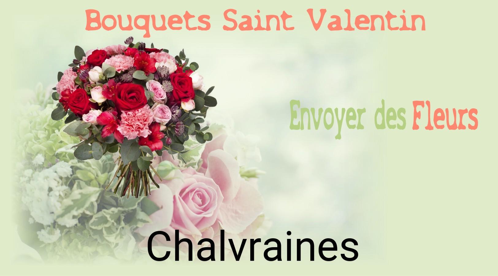 Roses de Saint-Valentin livrées à Chalvraines